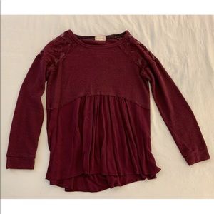 Altar’d State sweater with lace details